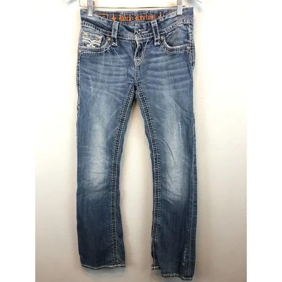 Rock Revival Women's Jen Bootcut Jeans - Picture 2 of 8